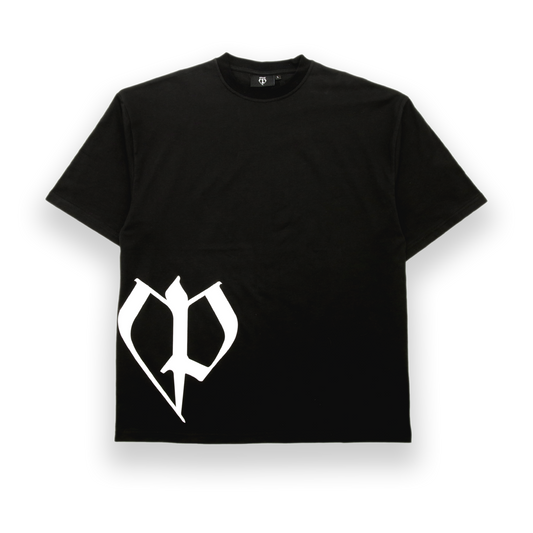 phnd Organic Logo T-Shirt Black Front